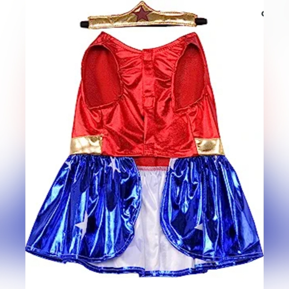 NEW! Rubies Wonder Woman - Small Dog Pet Costume NWT sz small. - Picture 5 of 11